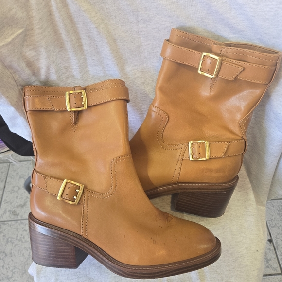 Vince Camuto Vergelia golden walnut boot Size 11 - Picture 2 of 16